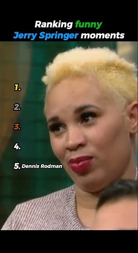 Ranking funny Jerry springer moments