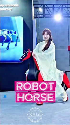 China's Industrial-Grade Robotic Horse is INSANE #robotics #robot #innovation