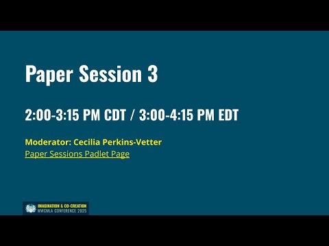 MWC MLA 2025 Paper Session 3 10 17 25