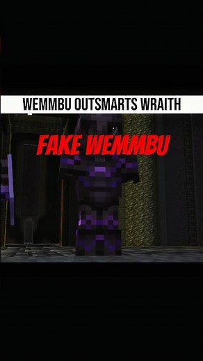 Wemmbu Outsmarts Wraith 💀🔥|| Minecraft Unstable SMP #minecraft #unstablesmp #wemmbu #unstableclips