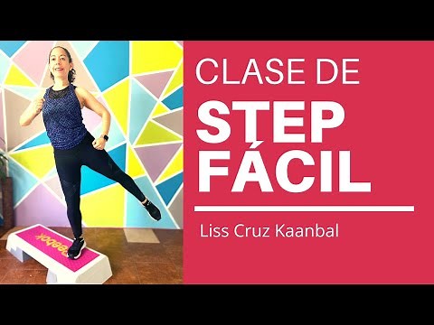 STEP FÁCIL - CLASE COMPLETA DE STEP FÁCIL DE SEGUIR PARA PRINCIPIANTES