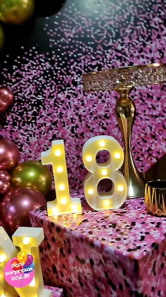 Hermosa decoracion para celebrar los 18 años de Nicol ✨ que los cumpla Feliz 🤩#decoracion #ballonsdecorations #ballons #tendencia #tematica #tematicadecumpleaños #tematicasparafiestas #happy #happybirthday #party #partynight