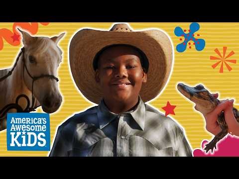A Christmas Swamp Tour and Trail Riding with Goldie 🐊🎅🐴 | America's Awesome Kids