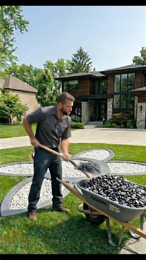 Luxury Front Yard Garden Transformation | Stunning DIY Landscaping Makeover 🌳🌸