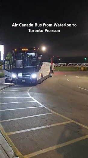 Ever try the Air Canada bus from Waterloo to Toronto Pearson Airport?