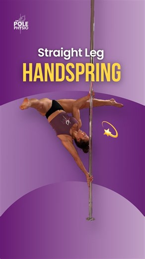 The Pole Physio - Healthcare for Pole Dancers | Ready to level up to your straight leg Handspring? 🤸 It’s turn for the hip flexors, quads and abdominals to really come out to play! Try... | Instagram
