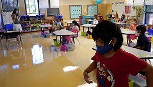 Thousands of suburban students going back to school after starting fully remote