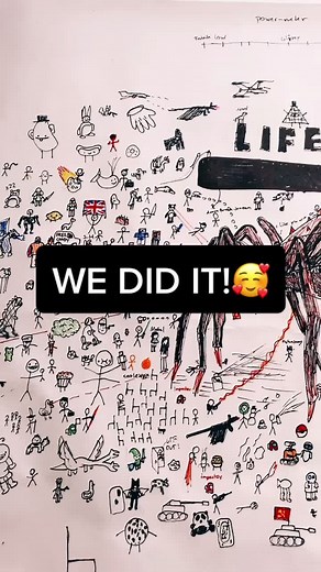 Yes WE DID IT. Thanks to you all for 260!! Thousand followers! Now help me defeat the ALIEN ship #challenge #completed #fyp #creative #viral #fy