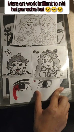 All My Drawings in One Video 😍🎨 | Wait Till End #shorts
