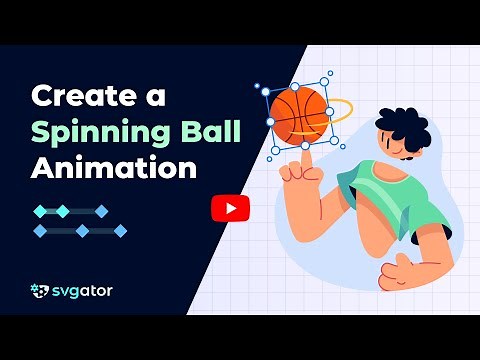 Create a Spinning Ball Animation | SVGator