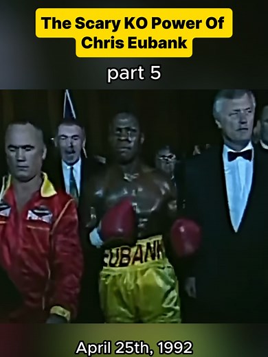 Chris Eubank's Knockout Triumphs in Boxing History