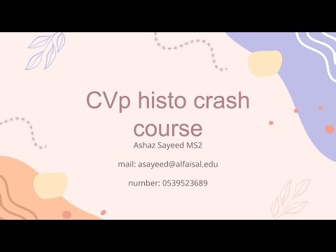 Histology Crash Course | Ashaz Sayeed | CVP 112