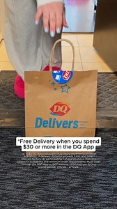 Order your game-day favourites in the DQ App and enjoy free delivery when you spend $30 or more — from kickoff to the final bite 😋 | Dairy Queen