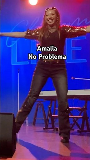 Triple Charm LIVE in Los Angeles! 🎼🎤Amalia performs No Problema #concert #live #losangeles
