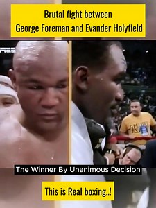 99K views · 602 reactions | Evander Holyfield vs George Foreman highlights #boxing | Nikolas Mata | Facebook