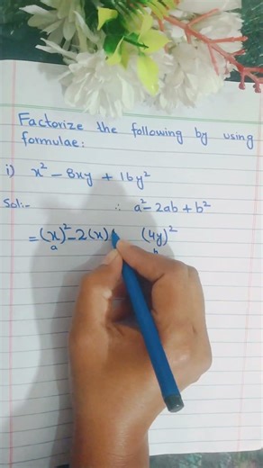 factorize the following by using formulae|algebra|maths|