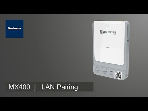 MX400 LAN-Verbindung mit dem Internet herstellen | Buderus