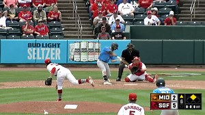 Chase Calabuig goes deep twice