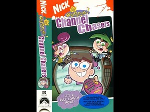 Opening to The Fairly OddParents - Channel Chasers (US VHS; 2004) [Demo screener]