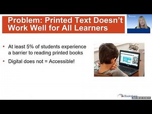 Bookshare 101: How to Get Started with Bookshare (for educators)