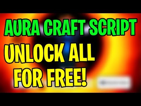 Aura Craft Script GUI / Hack (UNLOCK ALL, ALL RECIPES) *PASTEBIN*