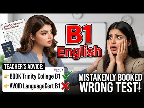 B1 English Test (GESE Grade 5) | SELT British Citizenship| Trinity College London ILR UK