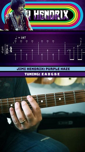 Learn the Iconic Purple Haze Guitar Riff by Jimi Hendrix | Guitar Lesson