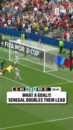 WHAT A BALL. WHAT A TOUCH. WHAT A FINISH! 🇸🇳