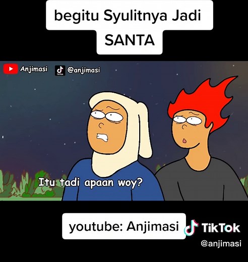 hehehe #animasikeren #fyp #animasilucu #SarimiIsi2LebihEnakBray #natal