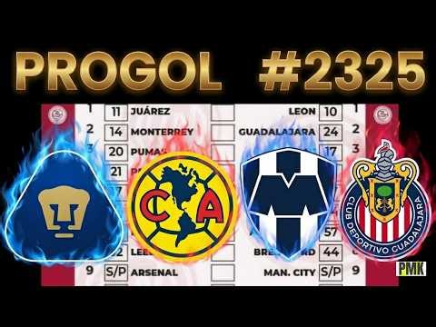PROGOL 2325 📣My Analysis and PREDICTIONS with 4 double picks🏆 REAL MADRID vs ATLÉTICO MADRID