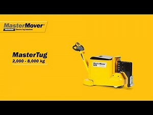 MasterMover Electric Tugs - MasterTug 2,000-8,000 kg Range