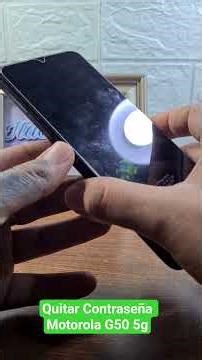 Motorola G50 5g Remove Password or Pattern #smartphone #android #technology