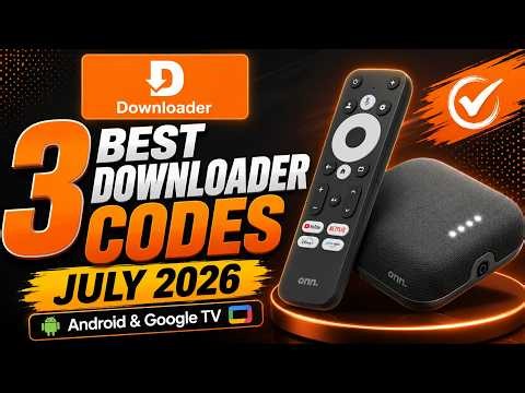 🔴(NEW) Best Downloader Codes For Android TV & Google TV (July 2026)