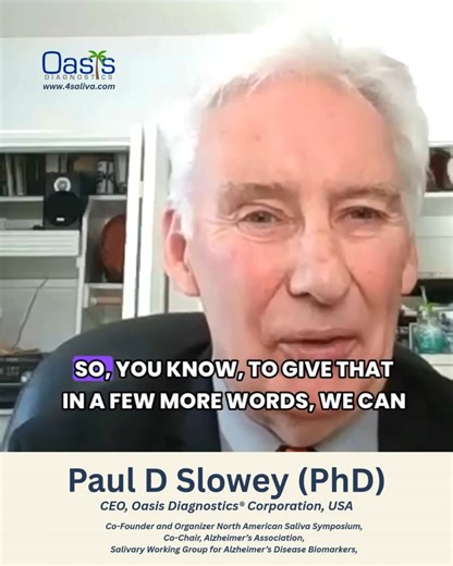 In this inspiring conversation, Paul Slowey shares how Oasis Diagnostics® began with a powerful idea: ✨ “But at that time, you know, I made the decision to try and develop tools that would help people, make things less painful and hopefully save valuable lives.” 💡 What you’ll hear in this episode: Why saliva is a breakthrough in medical testing The early vision behind Oasis Diagnostics How innovation can create global impact in healthcare 📺 Watch this clip to hear Paul’s story — a reminder tha