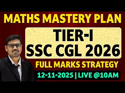 SSC MATHS PREPARATION STRATEGY CLASS | USEFUL FOR ALL COMPETITIVE EXAMS | BY RAJ KUMAR SIR