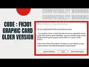 Error Code FH301 Graphic Card Older Version Error fix while installing Game in hindi Hellotechindia