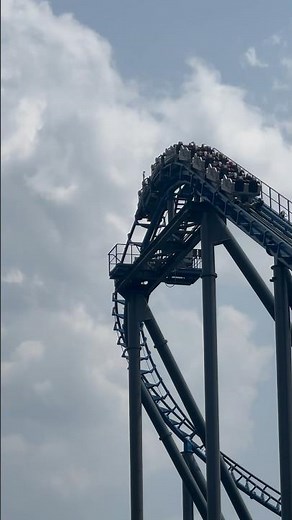 Blue Hawk, One of The Crazy Roller Coaster in Six Flags Over Georgia
