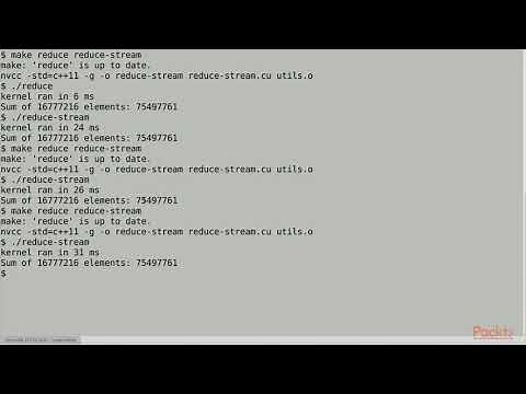 Learning CUDA 10 Programming : Concurrency and Streams | packtpub.com