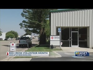Red Cross Volunteer Month: Sign up at RedCross.Org