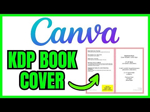 How To Make A KDP Book Cover In Canva (FULL GUIDE) 2026