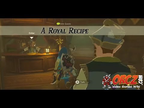 Legend of Zelda Breath of the Wild The Royal Recipe Gameplay Walkthrough