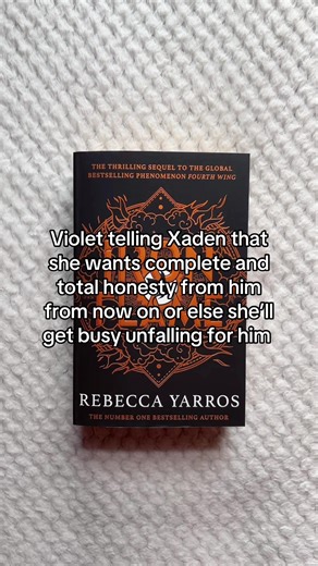 Xaden and Violet: Total Honesty in Iron Flame