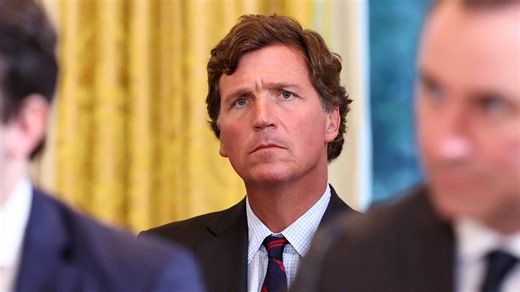 Tucker Carlson, former Fox News host, rips Republican Mike Rogers