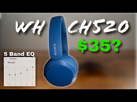 Sony WH-CH520 Wireless Headphones Unboxing and Review in 2025
