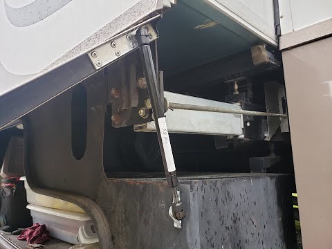 STOP Banging Your Head on Your RV Storage Compartment Door By Installing a Second RV Gas Shock Strut
