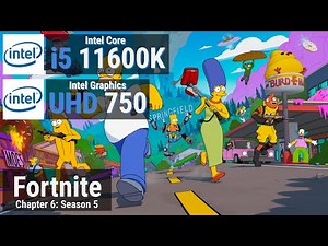 Intel UHD Graphics 750 vs FORTNITE in 2025