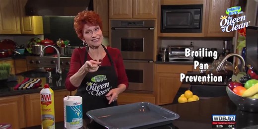 Queen of Clean Outlines Easy Broiler Pan Cleanup