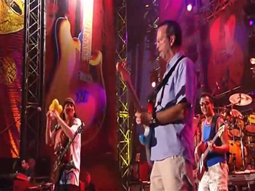 Dos GENIOS juntos....CARLOS SANTANA&ERIC CLAPTON - "Jingo" | Baúl del Tiempo