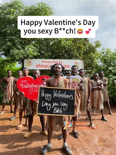 50% OFF-Custom the perfect Valentine’s Day Gift From Africa💕The funniest Gift EVER🌹Order Us Now!🤣🤣