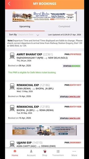 This pnr is eligible for dmrc ticket booking means | PNR eligible message ka matlab